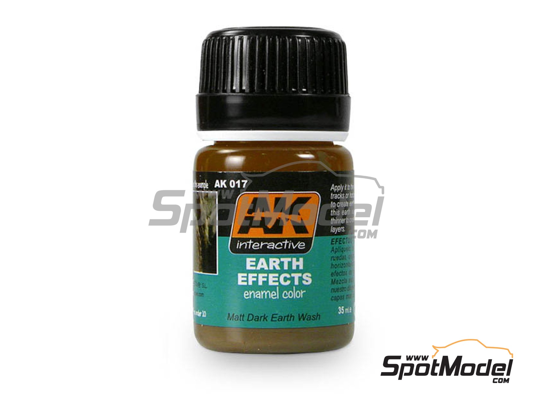 AK Interactive AK017: AK Weathering efects Dark Earth 1 x 30ml